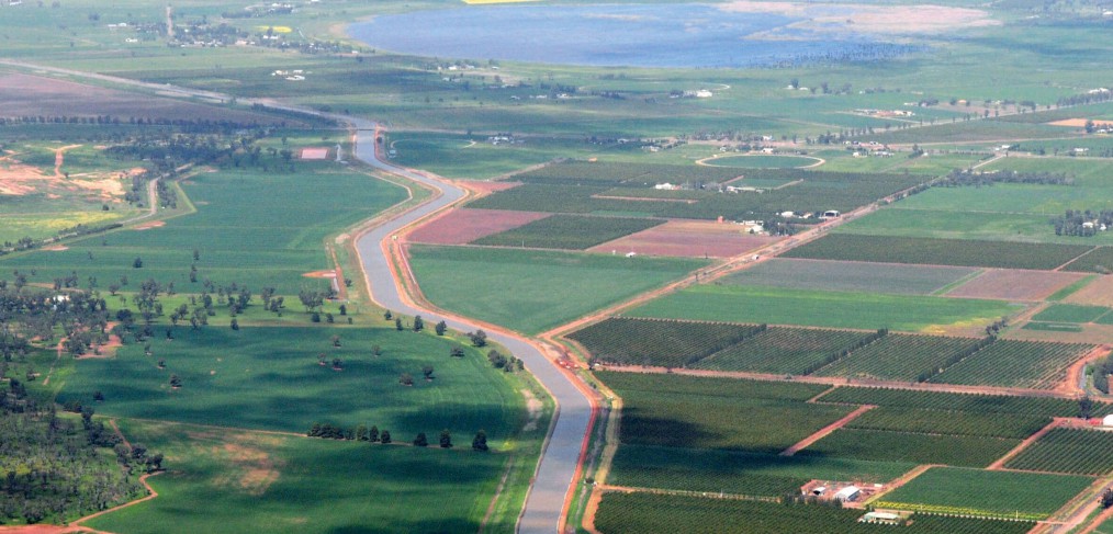 Aerial Photograph of Murrumbidgee Irrigation Area